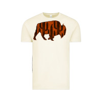 Vintage Arctic Red Cactus Bison Silhouette Vintage Tee - Bettercallsaul