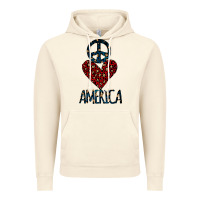 Vintage Artic Peace Love America Vintage Hoodie - Bettercallsaul