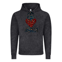 Vintage Black Peace Love America Vintage Hoodie - Bettercallsaul