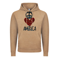 Vintage Coffee Peace Love America Vintage Hoodie - Bettercallsaul