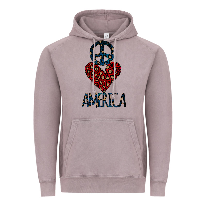 Peace Love America Vintage Hoodie by Bettercallsaul | Teevron