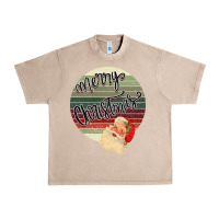 French Oak Merry Christmas Vintage Retro Urban Heavy Tee - Bettercallsaul