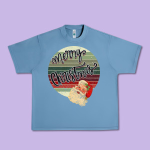 Merry Christmas Vintage Retro Urban Heavy Tee Designed By Bettercallsaul