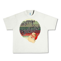 Pistachio Merry Christmas Vintage Retro Urban Heavy Tee - Bettercallsaul