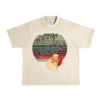Sandshell Merry Christmas Vintage Retro Urban Heavy Tee - Bettercallsaul