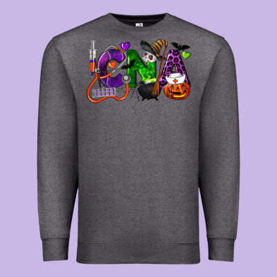 Western Halloween Cna Certified Nursing Assistant Premium Sweatshirt Designed By Lillyallendesigns