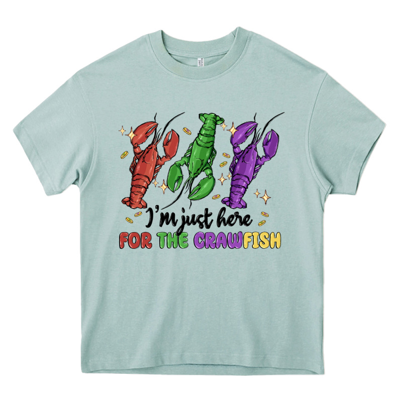 I'm Just Here For The Crawfish Heavy Core Tee by MaliasSmallBusiness | Teevron