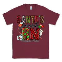 Burgundy santa's favorite rn Classic Tee - Jasminsmagicworld