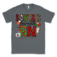 Charcoal Heather santa's favorite rn Classic Tee - Jasminsmagicworld