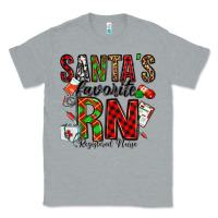 Heather Grey santa's favorite rn Classic Tee - Jasminsmagicworld