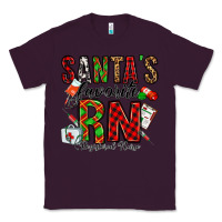 Plum santa's favorite rn Classic Tee - Jasminsmagicworld