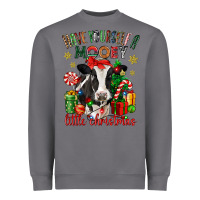 Storm have yourself a little christmas cow Heavyweight Sweatshirt - CowGirlArtShop