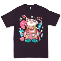 Plum dentist gnome Premium Tee - NancyCooperArtShop