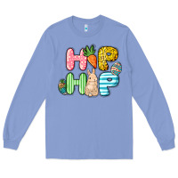 Colony Blue Hip hop Easter Long Sleeve Tee - NancyCooperArtShop
