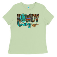 Matcha western howdy honey arrow gemstone Ladies Tee - NancyCooperArtShop