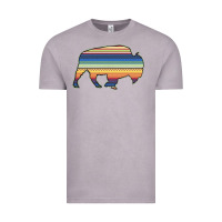 Vintage Zinc Aztec Bison Silhouette Vintage Tee - Bettercallsaul