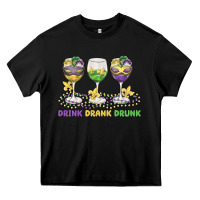 Black drink drank drunk Heavy Core Tee - MaliasSmallBusiness