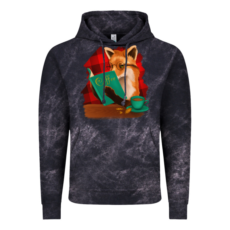 Fox With Coffee Vintage Hoodie by Bettercallsaul | Teevron