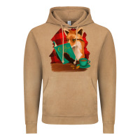 Vintage Camel Fox with Coffee Vintage Hoodie - Bettercallsaul