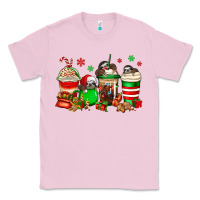Bubblegum Pink christmas sloth coffee cups Classic Tee - Jasminsmagicworld