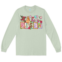 Matcha He is risen Long Sleeve Tee - NancyCooperArtShop
