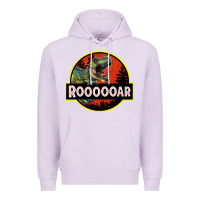 Lilac t rex roaring Premium Hoodie - RanaPortraitStore
