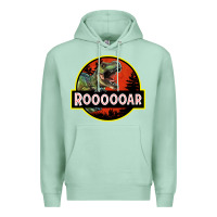 Seafoam t rex roaring Premium Hoodie - RanaPortraitStore