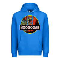 True Royal t rex roaring Premium Hoodie - RanaPortraitStore