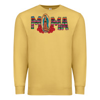 Antique Gold Mama Our Lady Premium Sweatshirt - CowhideDigitalArt
