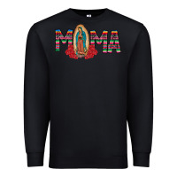 Black Mama Our Lady Premium Sweatshirt - CowhideDigitalArt