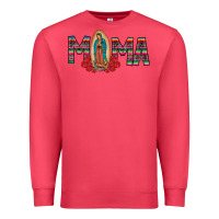 Cardinal Mama Our Lady Premium Sweatshirt - CowhideDigitalArt