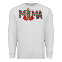 Dove Grey Mama Our Lady Premium Sweatshirt - CowhideDigitalArt