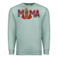 Seafoam Mama Our Lady Premium Sweatshirt - CowhideDigitalArt