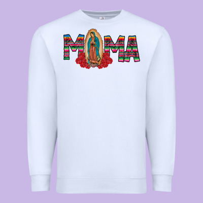 Mama Our Lady Premium Sweatshirt Designed By Cowhidedigitalart