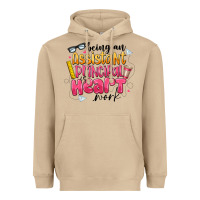 Mushroom Being an Assistant Principal is Heart Work Heavyweight Hoodie - CowhideDigitalArt