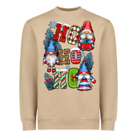 Mushroom ho ho ho gnomes Heavyweight Sweatshirt - CowGirlArtShop
