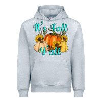 Heather Grey it's fall y'all Urban Hoodie - Artiststas