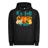 Pigment Black it's fall y'all Urban Hoodie - Artiststas