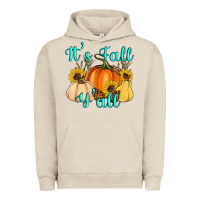 Pigment French Oak it's fall y'all Urban Hoodie - Artiststas