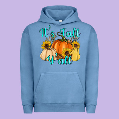 It's Fall Y'all Urban Hoodie Designed By Artiststas