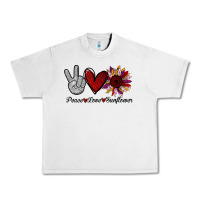 Lunar Rock peace love sunflower Urban Heavy Tee - Bettercallsaul