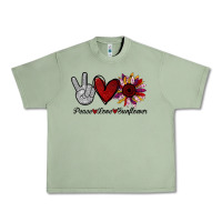Oil Green peace love sunflower Urban Heavy Tee - Bettercallsaul