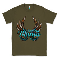 Army Green Southern Mama Classic Tee - JahusDesignShop