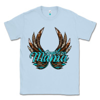 Dusty Blue Southern Mama Classic Tee - JahusDesignShop