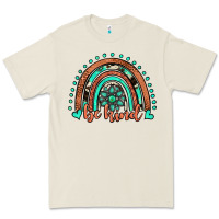 Bone be kind western turquoise rainbow Premium Tee - JahusDesignShop