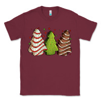 Burgundy Christmas cakes Classic Tee - Jasminsmagicworld