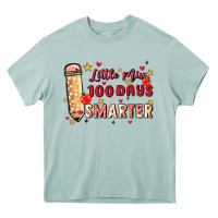 Arona little miss 100 days smarter Heavy Core Tee - MaliasSmallBusiness