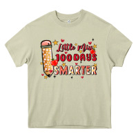 Mossy little miss 100 days smarter Heavy Core Tee - MaliasSmallBusiness