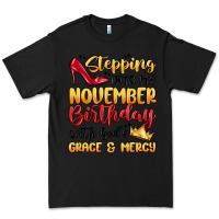 Black stepping into my november birthday Premium Tee - MaliasSmallBusiness
