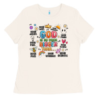 Bone god is so much bigger than... Ladies Tee - MaliasSmallBusiness